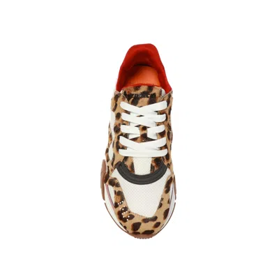 Versace Squalo Leopard Sneakers Men