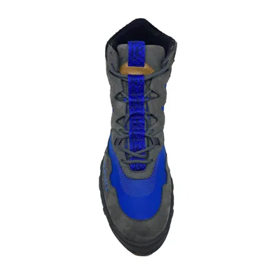 Shop Versace Suede Hiking Boots