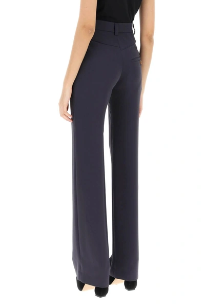 Shop Vivienne Westwood 'ray' Trousers In Recycled Cady In Blue