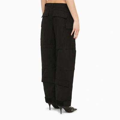 Wardrobe.nyc Black Multi-pocket Cargo Trousers In Black