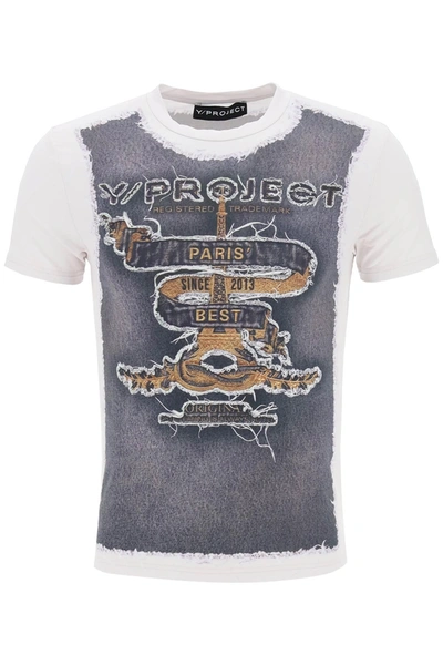 Shop Y/project Y Project Trompe 'oeil T Shirt