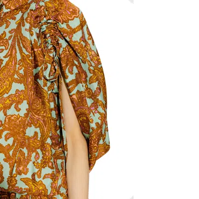 Shop Zimmermann Patterned Silk Dress