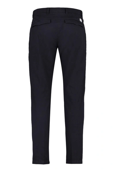 Shop Department 5 Prince Stretch Cotton Chino Trousers In Blue