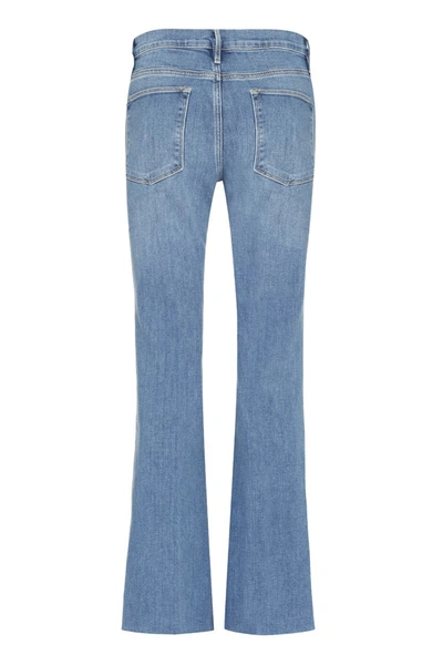 Frame Le Crop Mini Boot Jeans In Denim