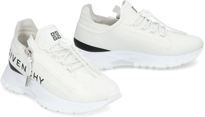 Shop Givenchy Spectre Leather Low-top Sneakers In White