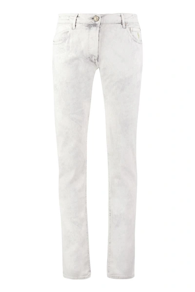 Handpicked Tory Burch Orvieto Tapered Fit Jeans In Grey