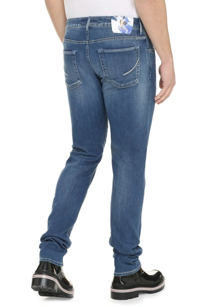 Handpicked 5-pocket Straight-leg Jeans In Denim
