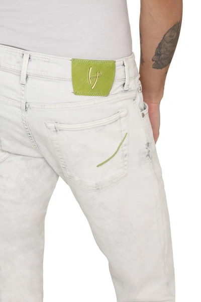Shop Handpicked Orvieto Slim Fit Jeans In Grey