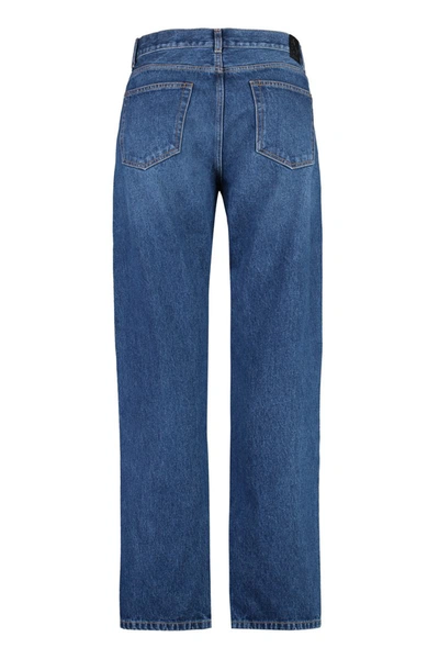 Shop Off-white 5-pocket Straight-leg Jeans In Denim