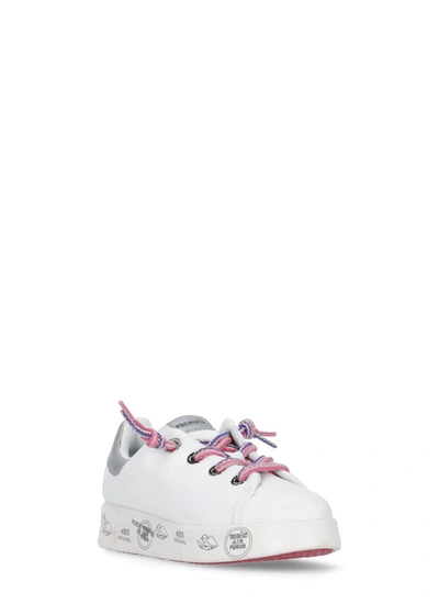 Shop Premiata White  Sneakers White