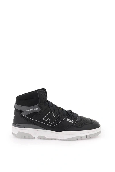 Shop New Balance 650 Sneakers In Black
