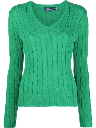 Shop Polo Ralph Lauren Sweaters In Green