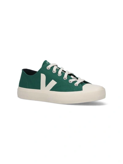 Shop Veja Sneakers In Green