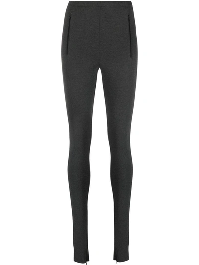 Shop Wardrobe.nyc Side Zip Legging Clothing In Grey