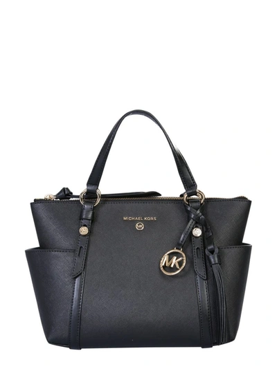 Shop Michael Michael Kors Nomad" Tote Bag In Black