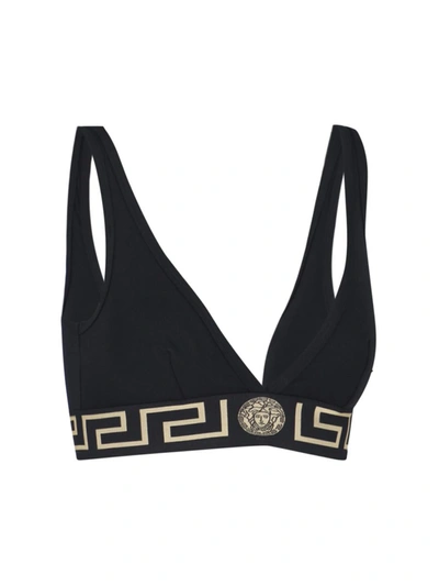 Shop Versace Underwear In Black