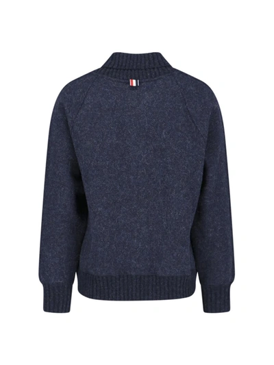 Shop Thom Browne Sweaters In Blue