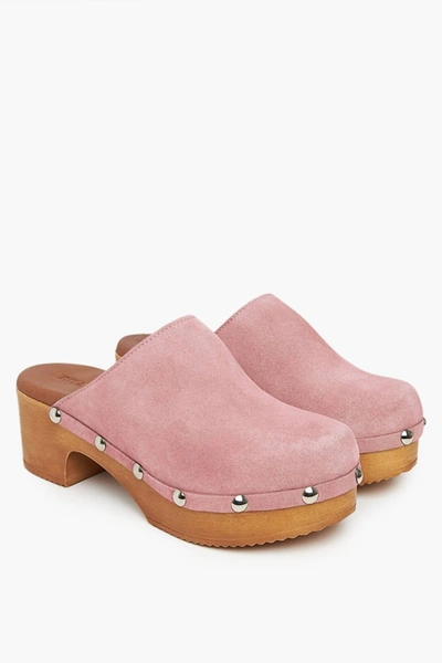 Rita Row Isabel Clog In Pink In Pink