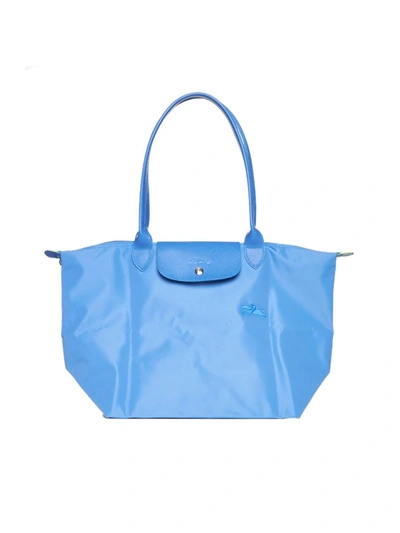 Shop Longchamp Bags In Bleuet