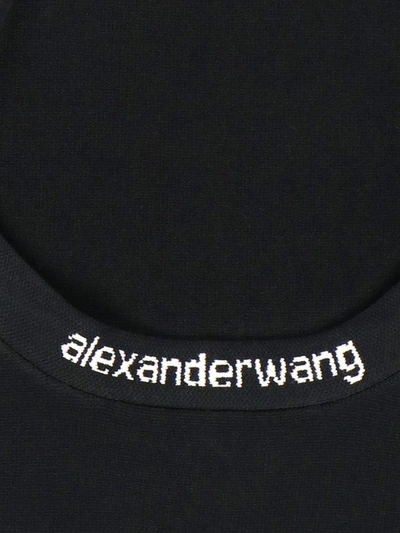 Shop Alexander Wang T By  Dresses In Black