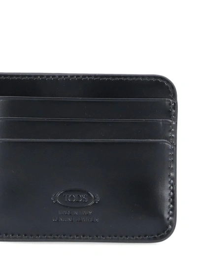 Shop Tod's Wallets In Black