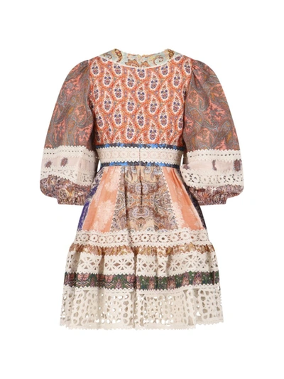 Shop Zimmermann Dresses In Multicolour