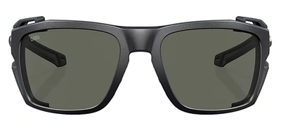 Shop Costa Del Mar King Tide 8 580g Rectangle Polarized Sunglasses In Green