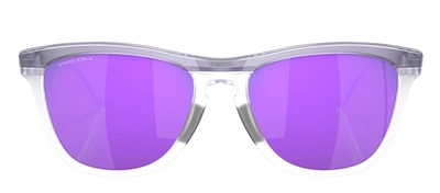 Shop Oakley Frogskins Hybrid 0oo9289-01 Round Sunglasses In Violet
