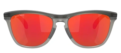 Shop Oakley Frogskins Range 0oo9284-01 Round Sunglasses In Orange