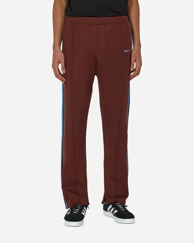 Shop Adidas Originals Wales Bonner Knit Track Pants Mystery In Brown