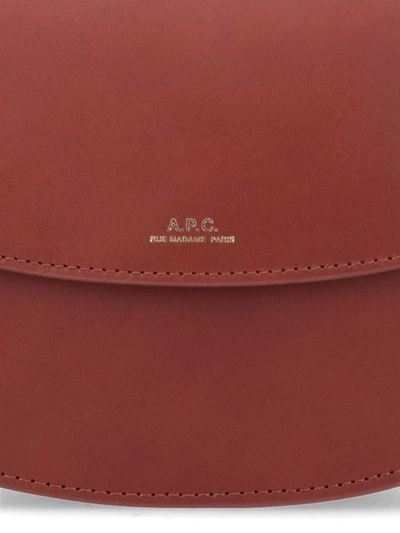 Shop Apc A.p.c. Bags In Brown
