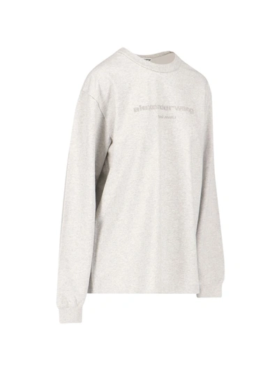 Shop Alexander Wang Sweaters In Grey