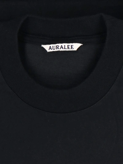 Shop Auralee T-shirts And Polos In Black