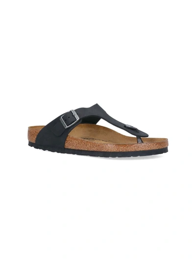Birkenstock Gizeh Slides In Black