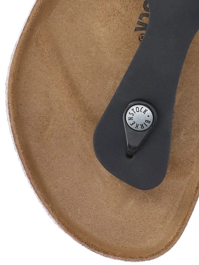 Birkenstock Gizeh Slides In Black