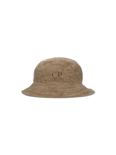 Shop C.p. Company Hats In Brown