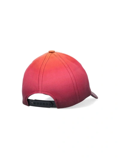 Courrèges Courreges Women Gradient Sunset Cap In Orange
