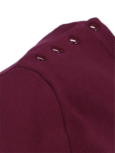 Shop Courrèges Sweaters In Violet