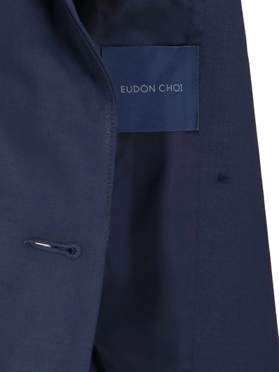 Shop Eudon Choi Jackets In Blue