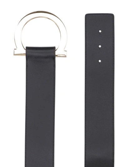Shop Ferragamo Belts In Black