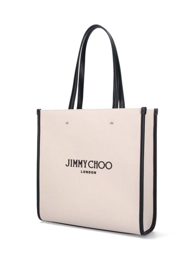 Shop Jimmy Choo Bags In Beige