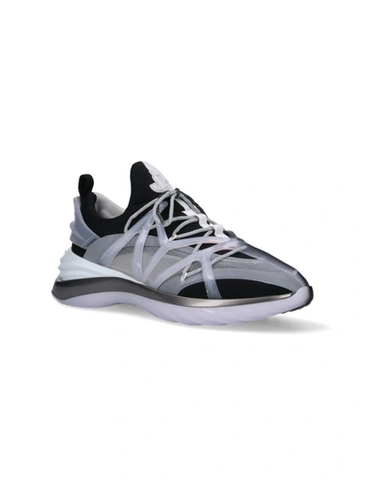 Shop Jimmy Choo Sneakers In Grey