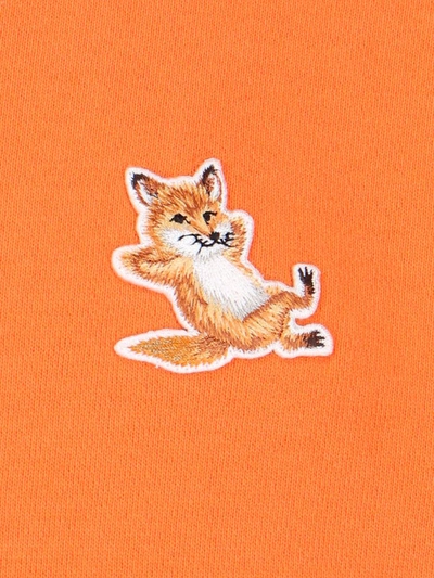 Shop Maison Kitsuné Maison Kitsune' Sweaters In Orange