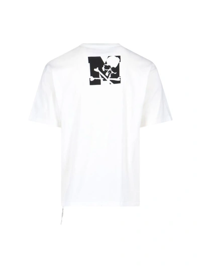 Mastermind Japan Logo-print Short-sleeved T-shirt In White