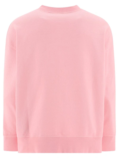 Shop Palm Angels "gd East Coast" Sweatshirt In Pink
