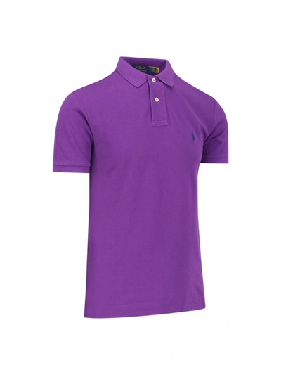 Shop Polo Ralph Lauren T-shirts And Polos In Violet