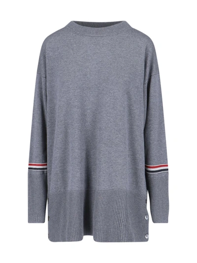 Shop Thom Browne Sweaters In Grey