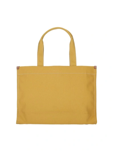 Tory Burch Tote In Yellow