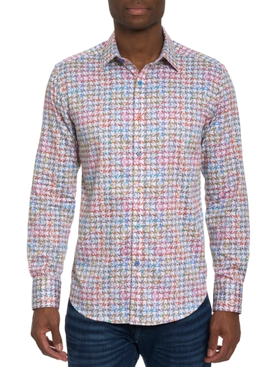 Shop Robert Graham Seven Hills Long Sleeve Button Down Shirt In Multi