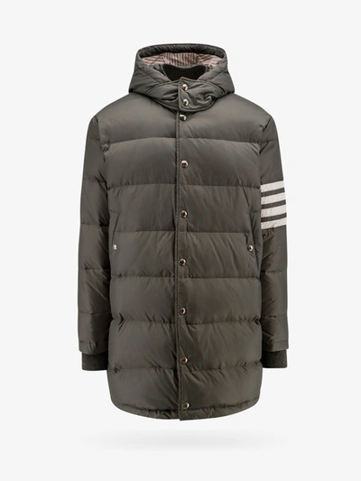 Shop Thom Browne Jacket In Grey